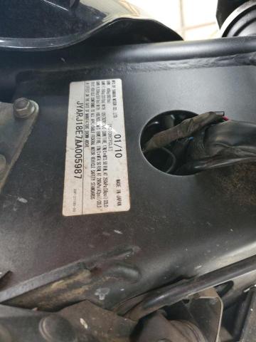 2010 YAMAHA FZ6 R JYARJ18E7AA005987