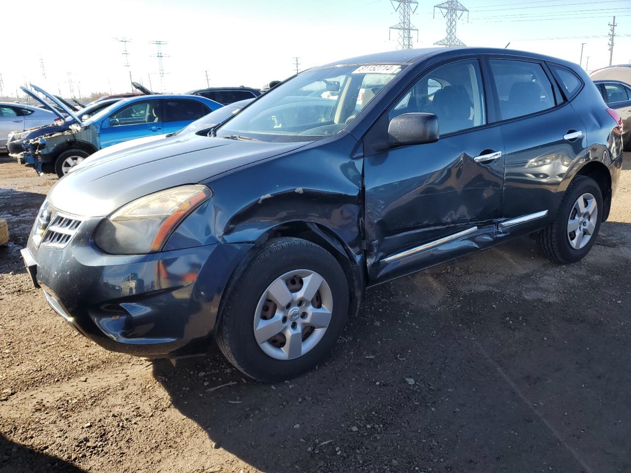 Lot #3009114306 2014 NISSAN ROGUE SELE