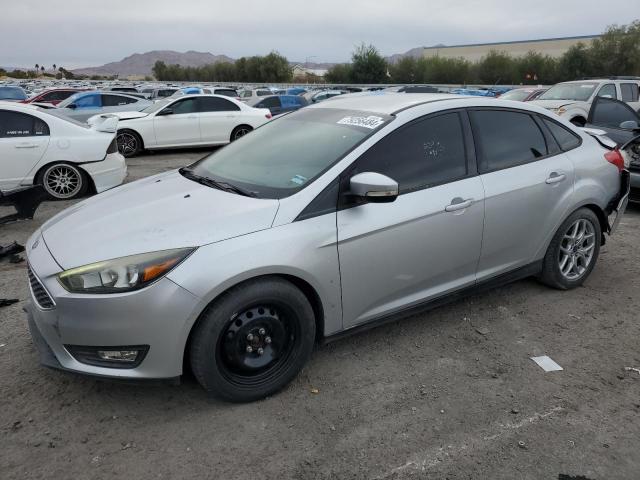 FORD FOCUS SE 2015 silver sedan 4d gas 1FADP3F27FL269553 photo #1