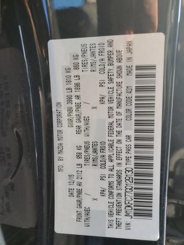 2016 MAZDA CX-3 TOURI - JM1DKFC77G0129130