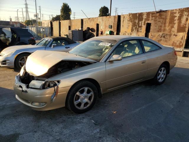 TOYOTA CAMRY SOLA 2002 beige  gas 2T1CF28P42C568933 photo #1