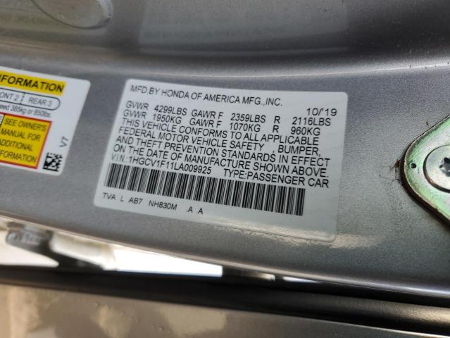 VIN 1HGCV1F11LA009925 2020 HONDA ACCORD no.13