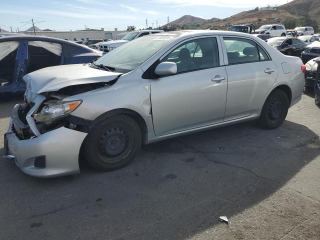 TOYOTA COROLLA BA 2010 silver  gas 1NXBU4EE0AZ186301 photo #1