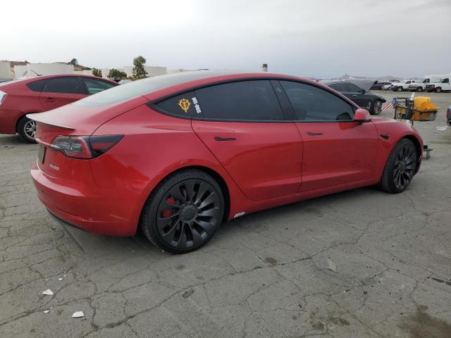 VIN 5YJ3E1EC8NF134304 2022 TESLA MODEL 3 no.3