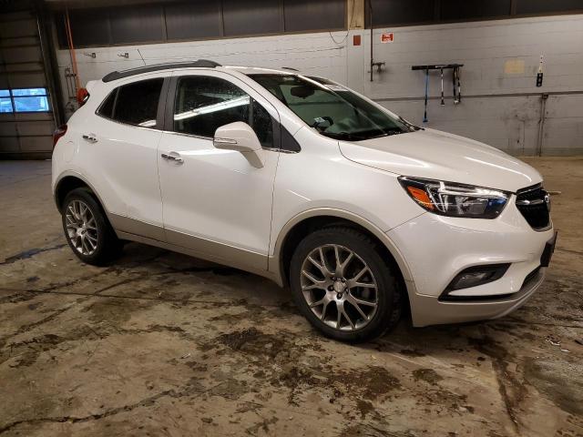 Vin: kl4cj1sb4jb593294, lot: 81460174, buick encore sport touring 20184