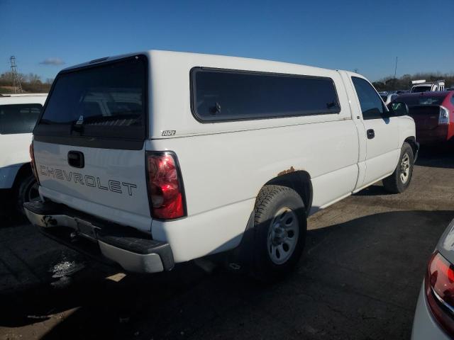 CHEVROLET SILVERADO 2005 white pickup gas 1GCEC14X15Z117549 photo #4