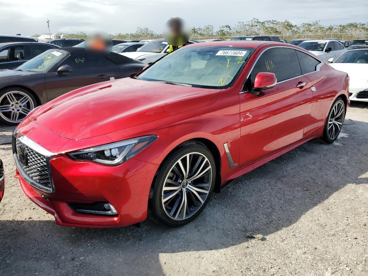 Lot #3008896548 2022 INFINITI Q60 LUXE