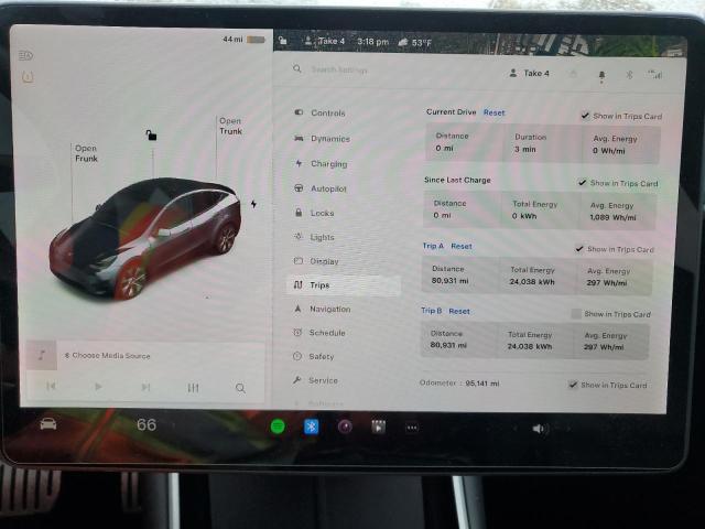 2020 TESLA MODEL Y - 5YJYGDEF7LF001476