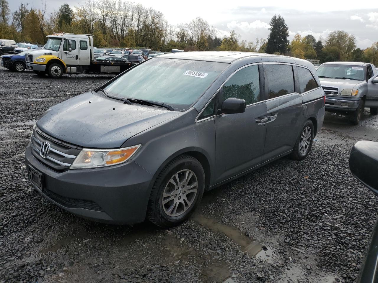 Lot #2976916583 2011 HONDA ODYSSEY EX