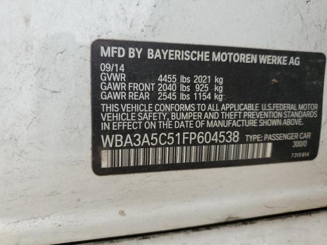 2015 BMW 328 I - WBA3A5C51FP604538