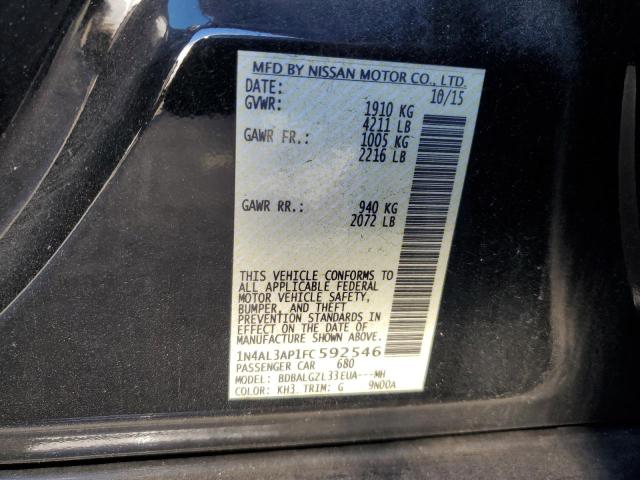 2015 NISSAN ALTIMA 2.5 - 1N4AL3AP1FC592546