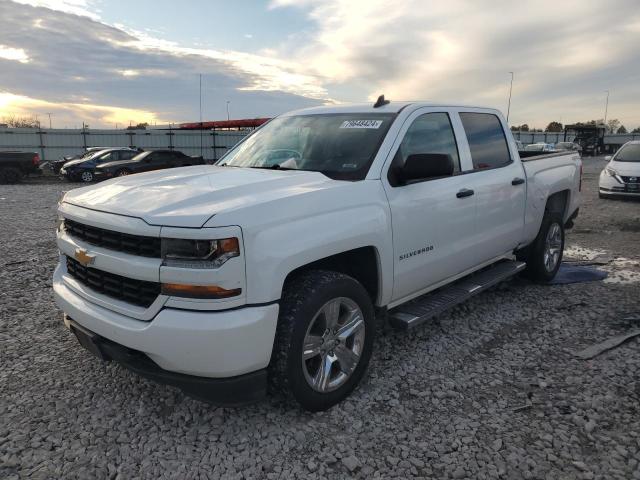 CHEVROLET SILVERADO 2018 white  gas 3GCUKPEC8JG299015 photo #1