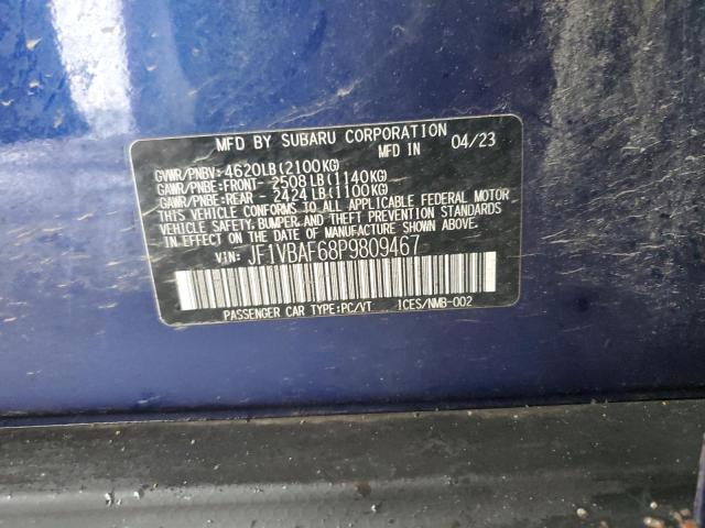 2023 SUBARU WRX PREMIU - JF1VBAF68P9809467