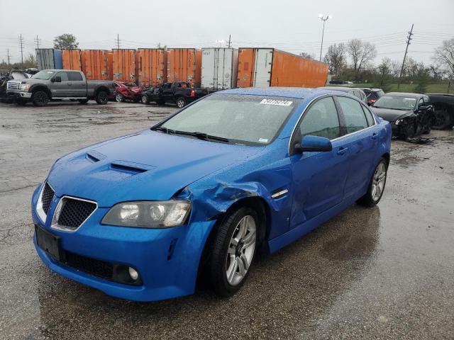 PONTIAC G8 2009 blue  gas 6G2ER57799L163504 photo #1