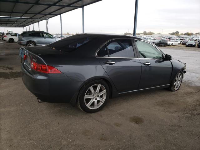 ACURA TSX 2004 charcoal  gas JH4CL96864C013733 photo #4