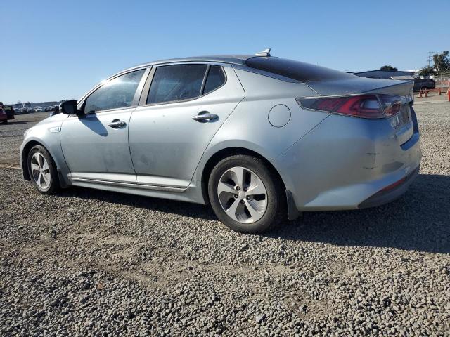 KIA OPTIMA HYB 2016 silver sedan 4d hybrid engine KNAGM4AD5G5096925 photo #3