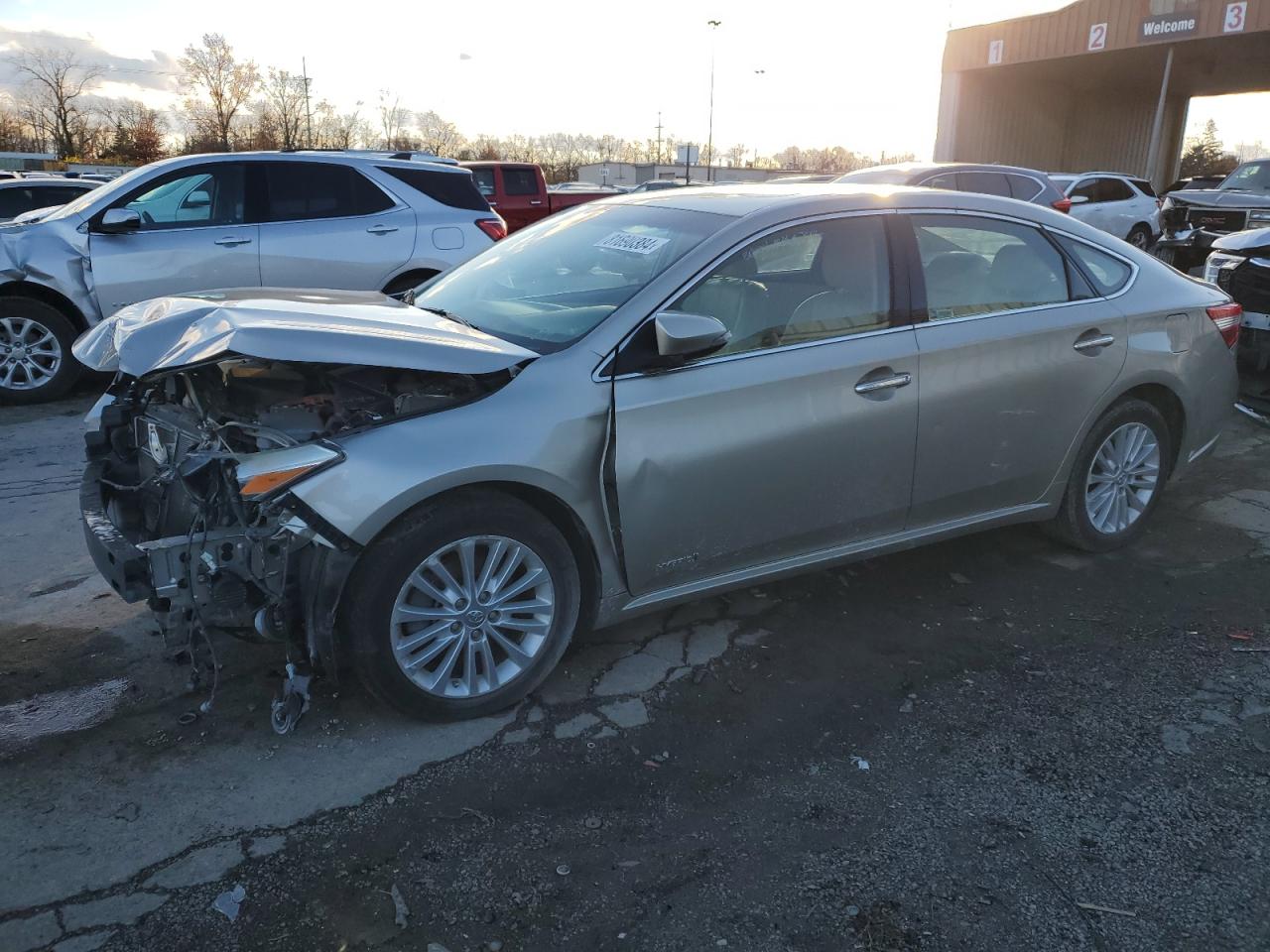 Lot #3003462107 2014 TOYOTA AVALON HYB