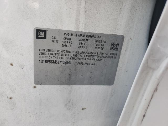 2018 CHEVROLET CRUZE PREM - 1G1BF5SM5J7152944