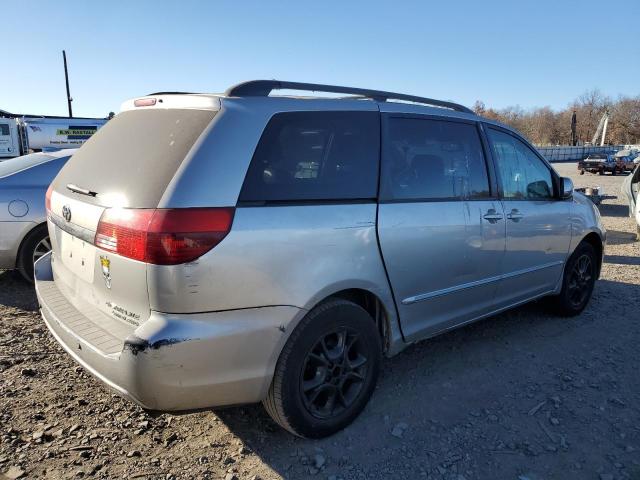 TOYOTA SIENNA XLE 2004 silver  gas 5TDBA22C04S009826 photo #4