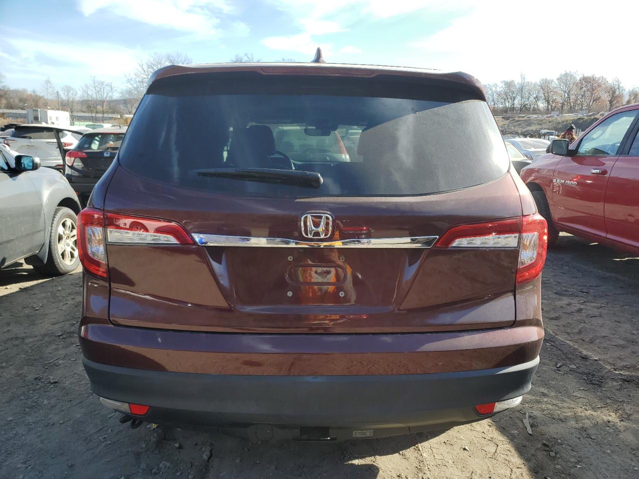 Lot #2991391857 2021 HONDA PILOT EXL