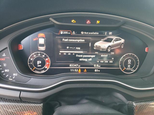 2018 AUDI S4 PRESTIG WAUC4AF47JA003312