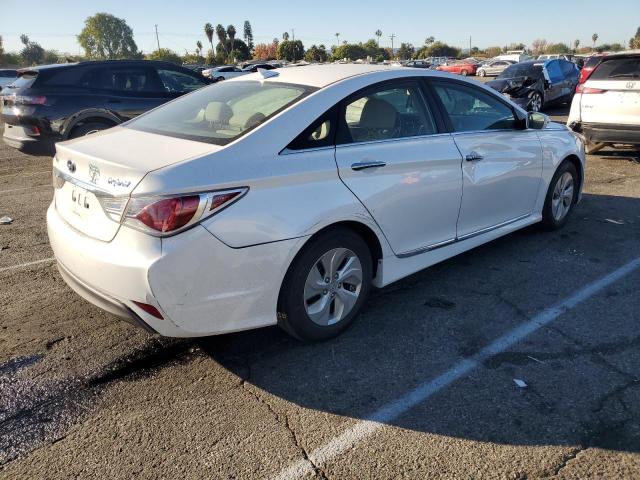 HYUNDAI SONATA HYB 2015 white  hybrid engine KMHEC4A40FA123687 photo #4