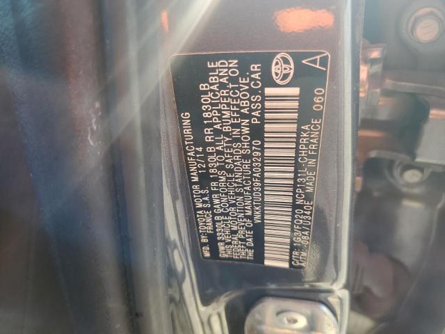 2015 TOYOTA YARIS - VNKKTUD39FA032970