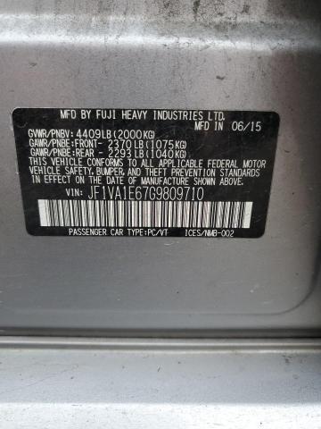 2016 SUBARU WRX PREMIU - JF1VA1E67G9809710