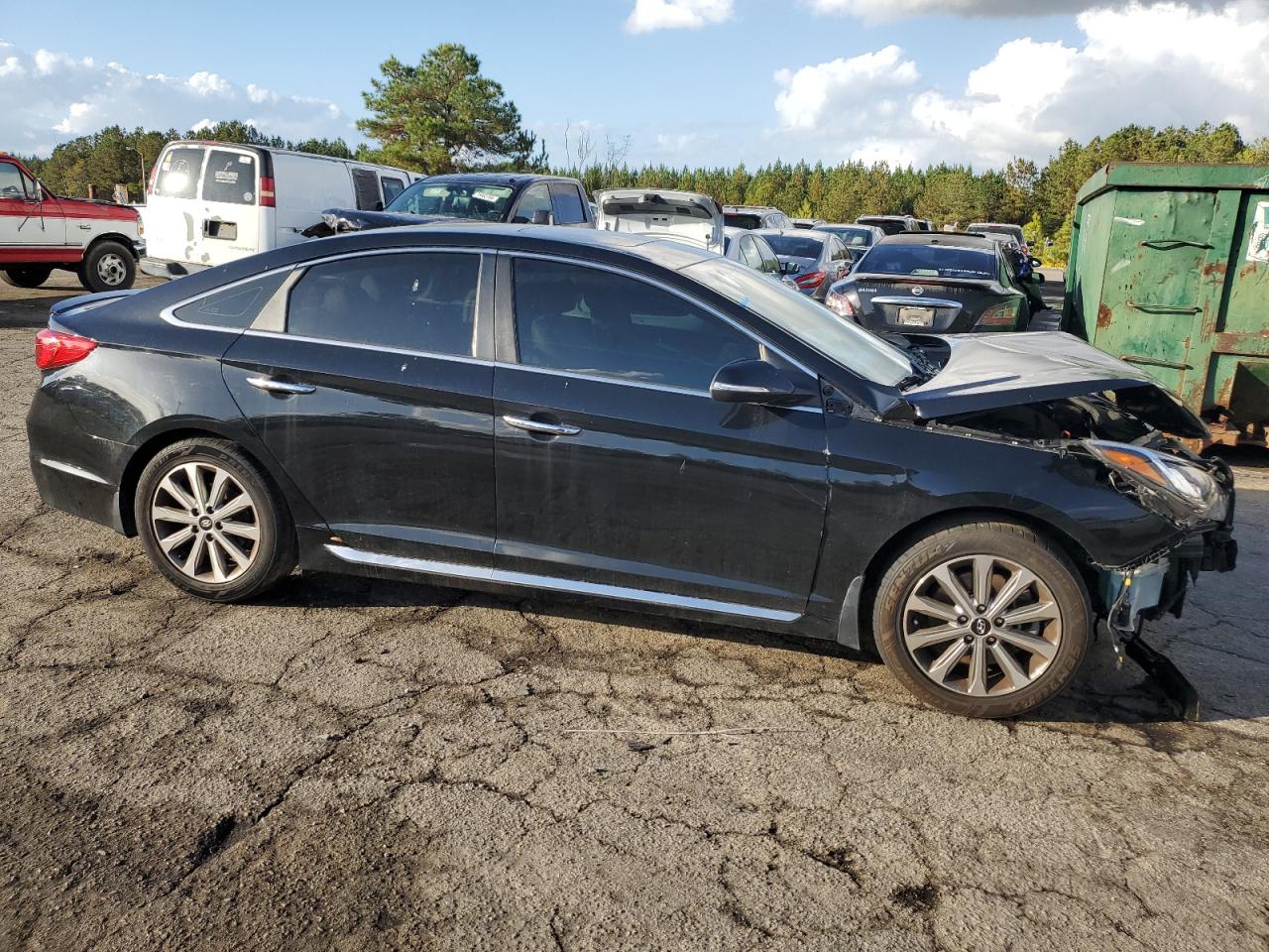 Lot #3020648926 2017 HYUNDAI SONATA SPO