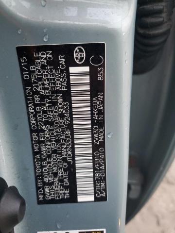 2015 TOYOTA PRIUS - JTDKN3DU4F1924033