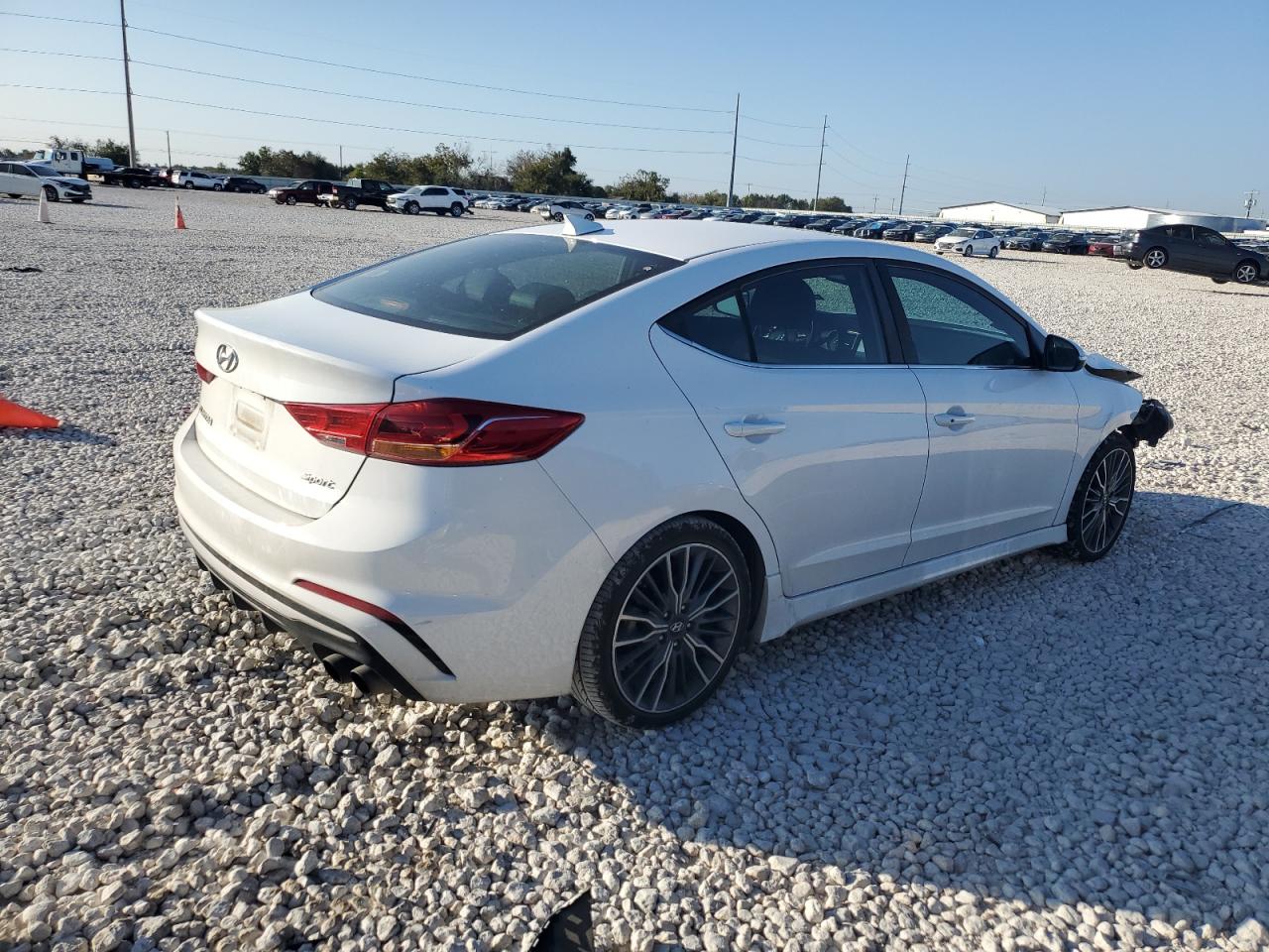 Lot #3031884343 2018 HYUNDAI ELANTRA SP