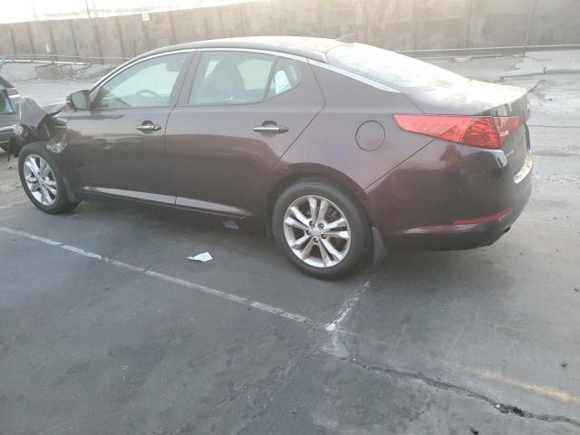 KIA OPTIMA EX 2013 maroon  gas 5XXGN4A70DG131680 photo #3