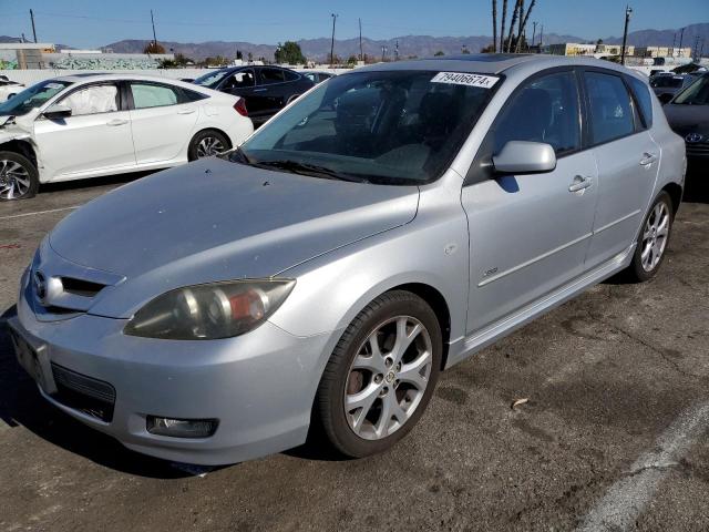 MAZDA 3 HATCHBAC 2007 silver  gas JM1BK344771666214 photo #1