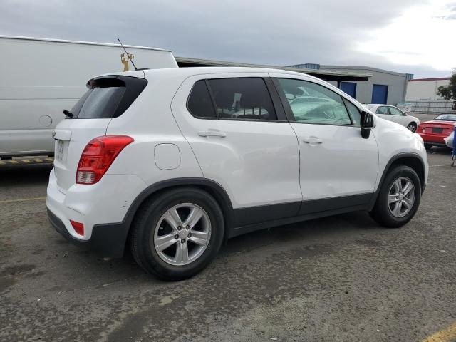 CHEVROLET TRAX LS 2020 white  gas 3GNCJKSB0LL303525 photo #4