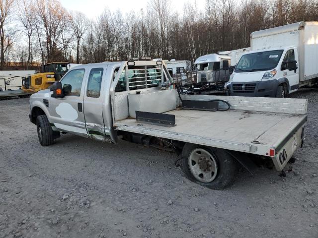 FORD F350 SRW S 2008 silver  gas 1FDWX31528ED44912 photo #3