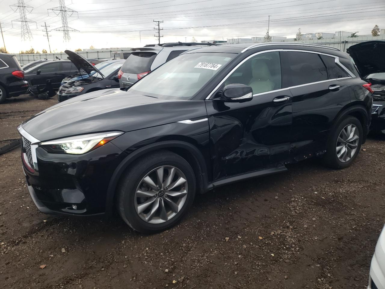 Lot #3023382265 2020 INFINITI QX50 PURE