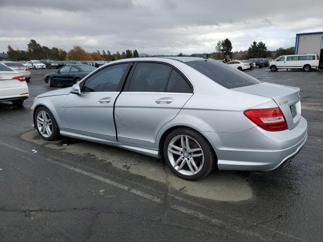 MERCEDES-BENZ C 250 2014 gray sedan 4d gas WDDGF4HB3EA915281 photo #3