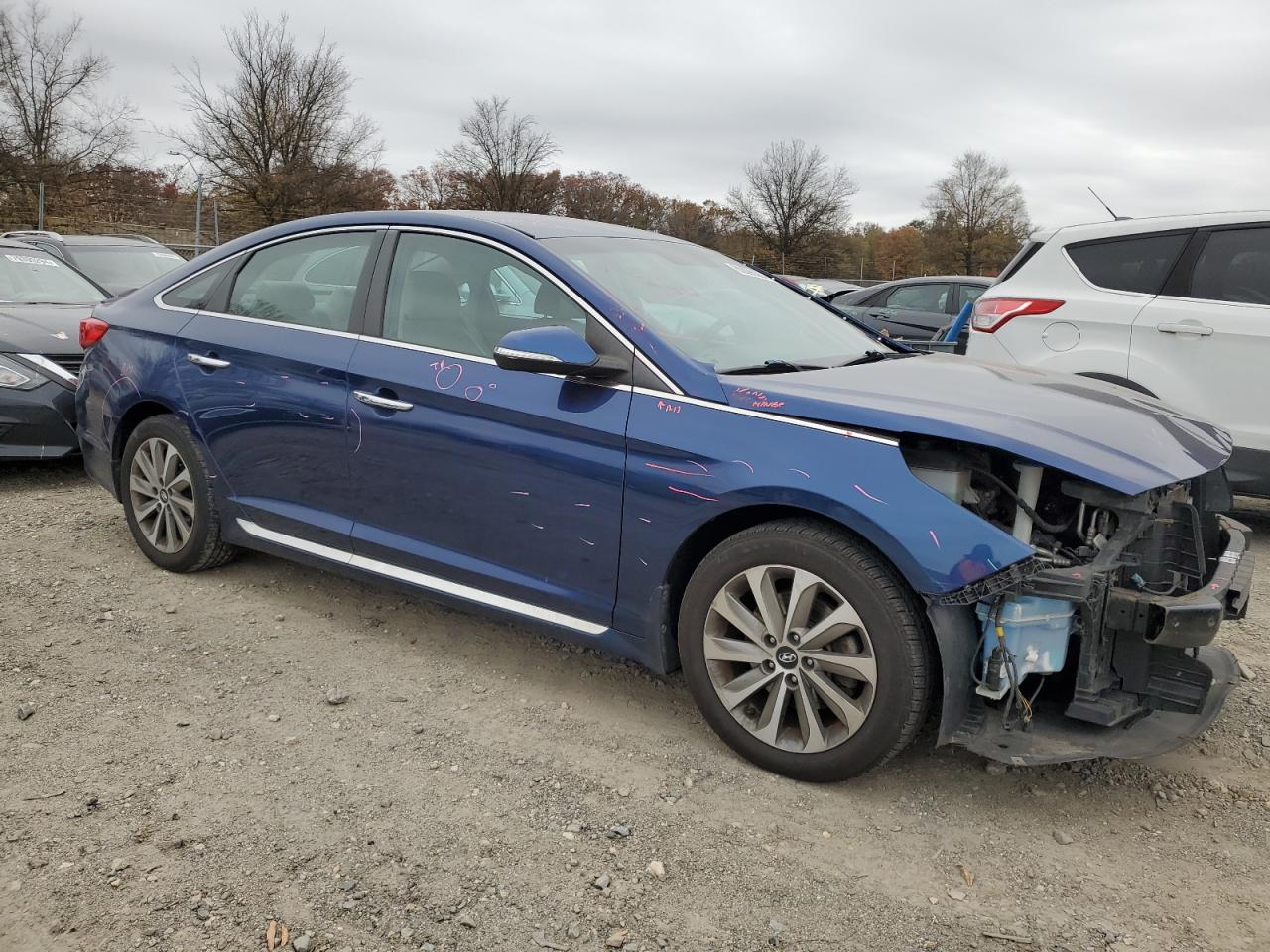 Lot #2977079176 2015 HYUNDAI SONATA SPO