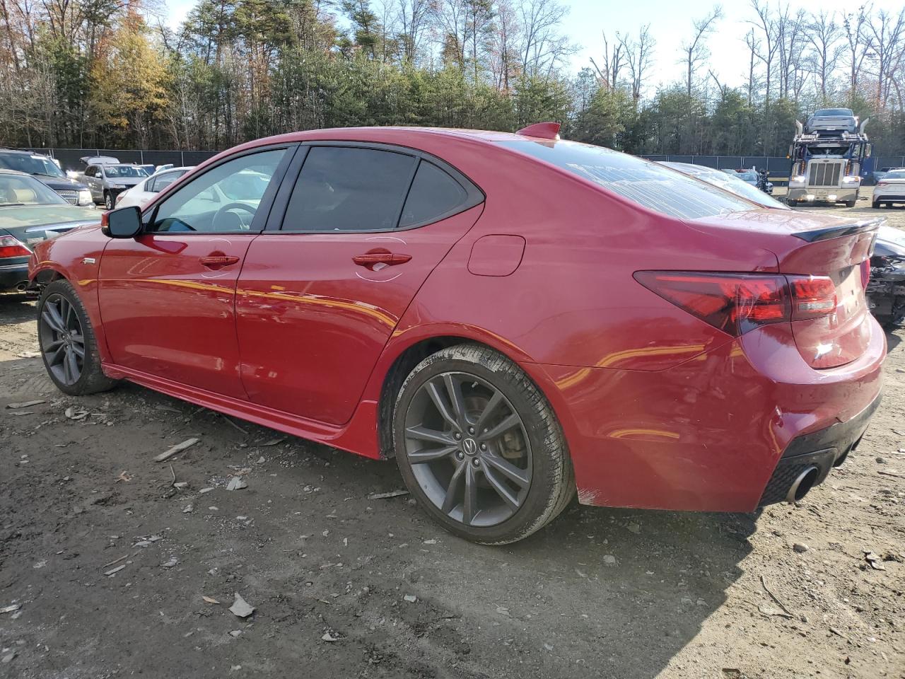 Lot #3023338255 2018 ACURA TLX TECH+A