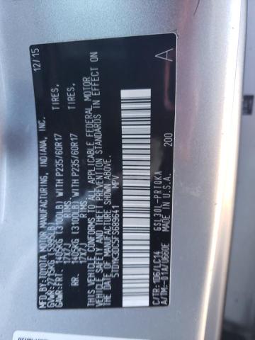 2015 TOYOTA SIENNA XLE - 5TDYK3DC5FS689641