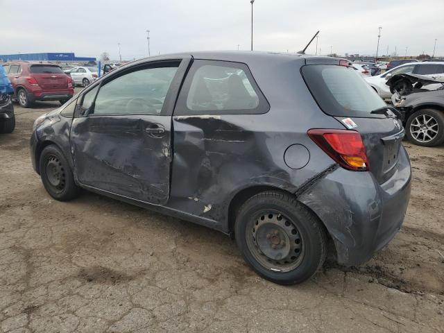 TOYOTA YARIS 2015 gray  gas VNKJTUD36FA019458 photo #3