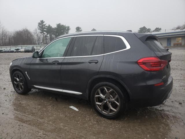 BMW X3 XDRIVE3 2021 gray  gas 5UXTY5C0XM9E74555 photo #3