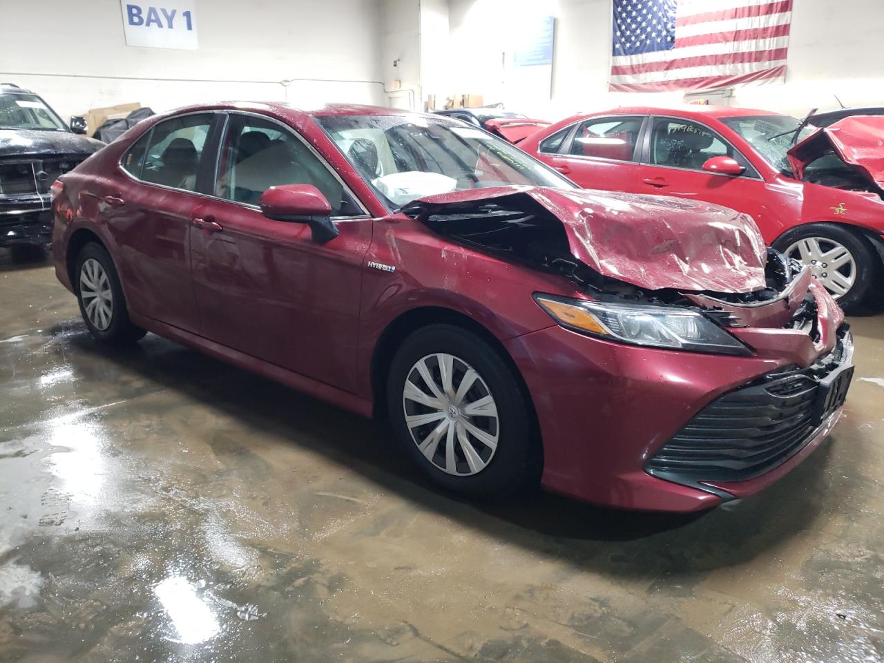 Lot #3009114297 2019 TOYOTA CAMRY LE