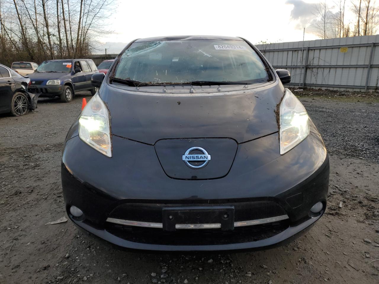 Lot #3024850425 2015 NISSAN LEAF S