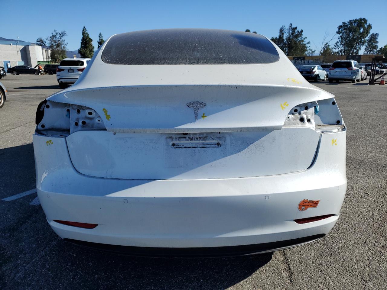 Lot #2989217765 2020 TESLA MODEL 3