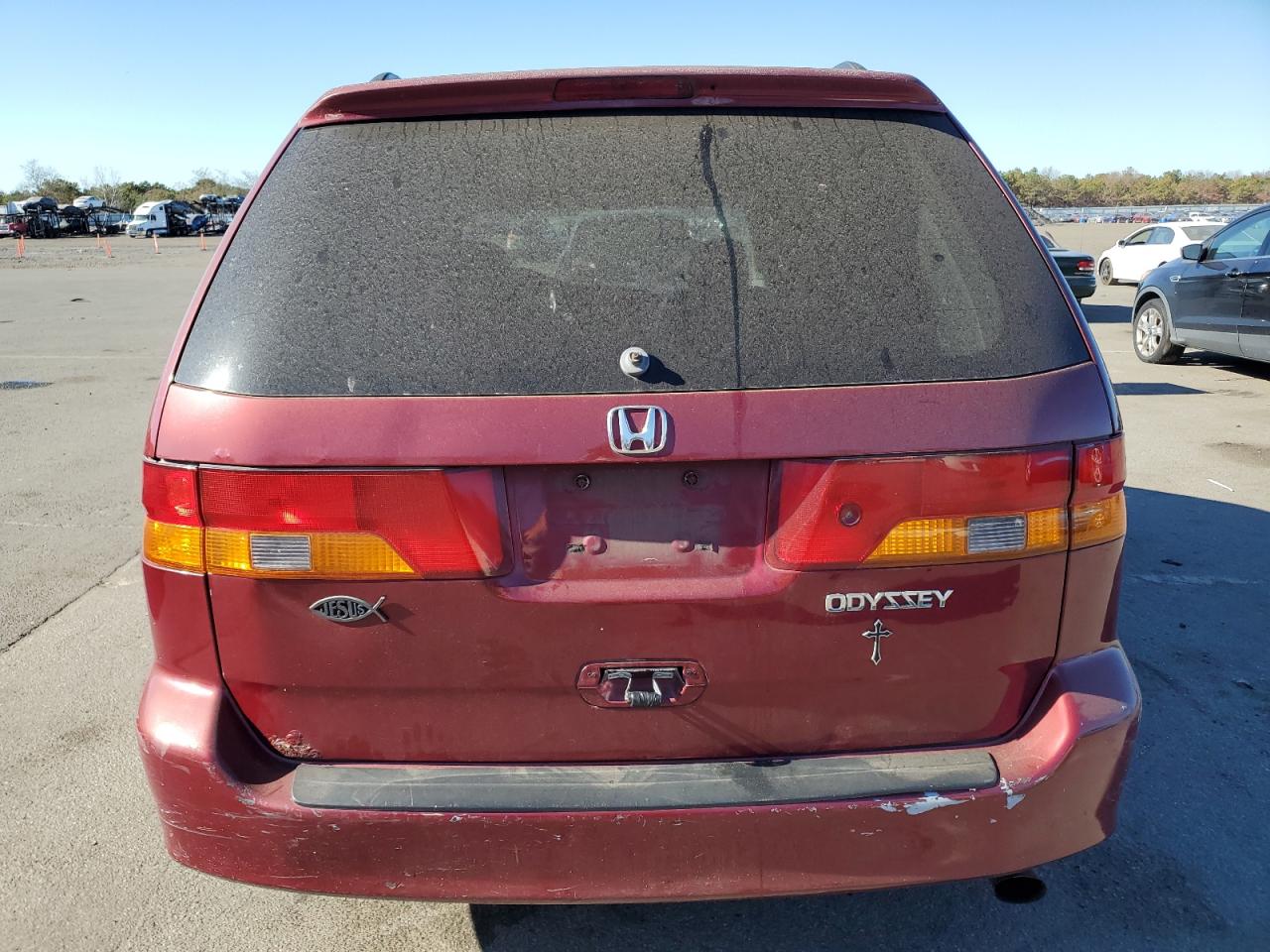 Lot #2971314812 2002 HONDA ODYSSEY EX