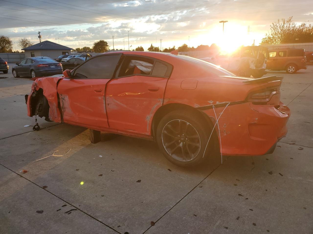 Lot #2955432541 2021 DODGE CHARGER SC