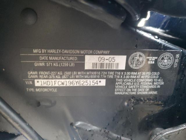 2006 HARLEY-DAVIDSON FLHTCUI - 1HD1FCW196Y625154