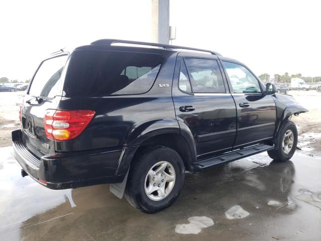 TOYOTA SEQUOIA SR 2002 black  gas 5TDZT34AX2S090633 photo #4