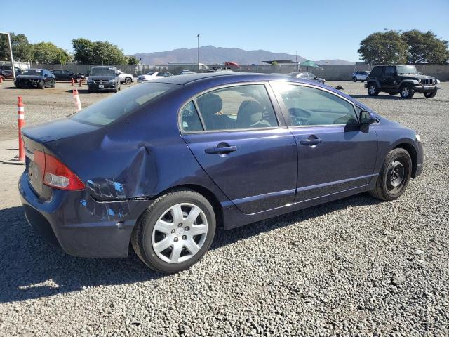 HONDA CIVIC LX 2009 blue  gas 2HGFA16599H504847 photo #4